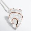 Clear Quartz Pendant | Raw Quartz | Gemstone Pendant Master Healer for clarity, balance.