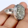 Natural Pyrite Ring - Unisex Ring for Wealth and Abundance | Money Magnet ,success, strengthen focus, and shield against negative energy.