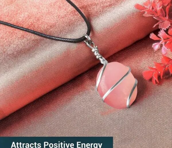 WhatsApp Image 2026-04-30 at 11.19.07 AM (1) Rose Quartz Raw |Crystal Healing Pendant|Attracts Positive Energy and Love,release negativity, reduce emotional stress, and promote inner peace.