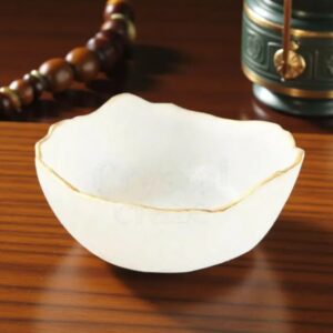 Premium Selenite dust rasin Bowl | Cleansing and Energy Purification. Charge other Crystals.